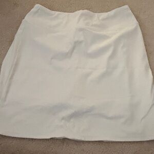 White Women's athletic skort